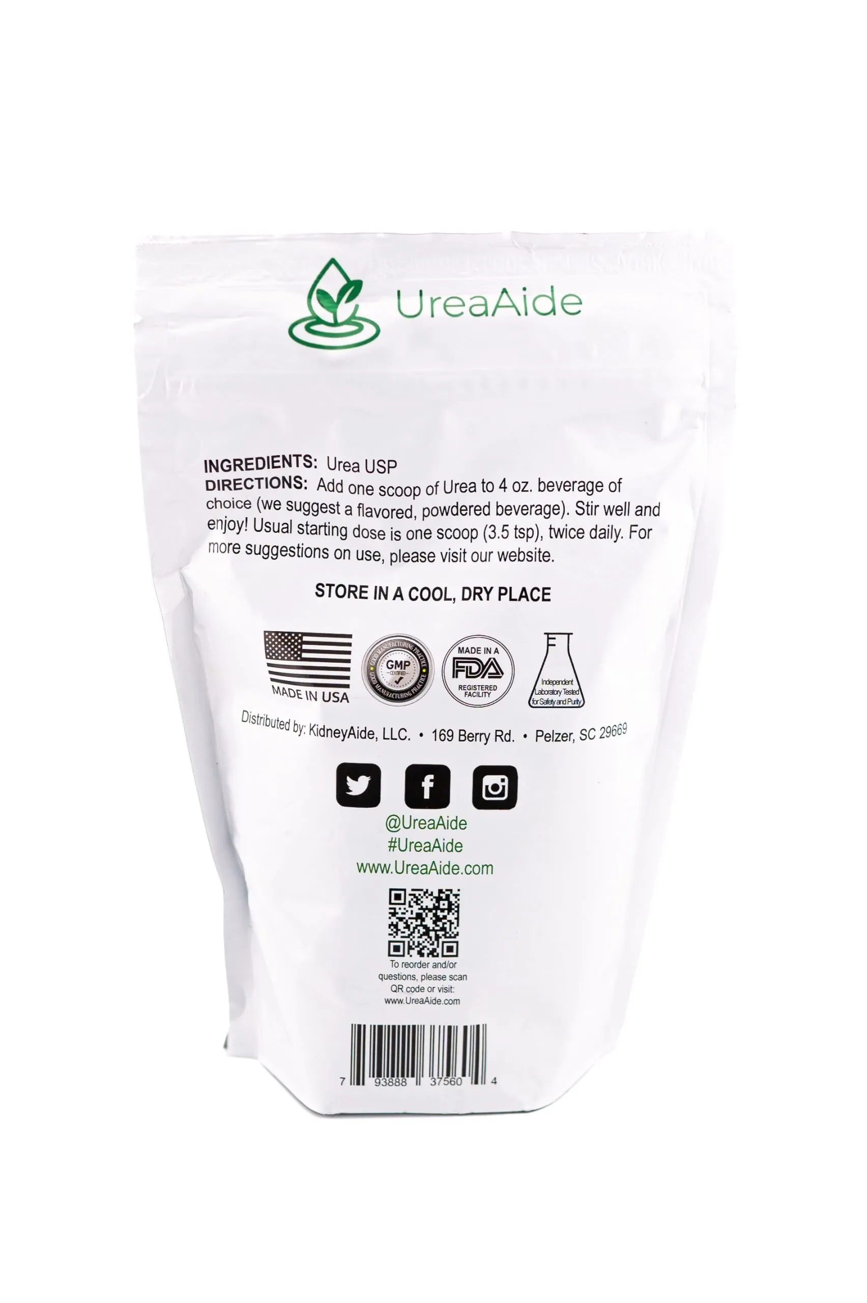 UREA single doze