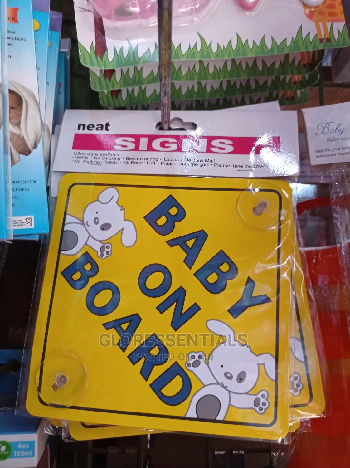 Baby on Board Car Stickers