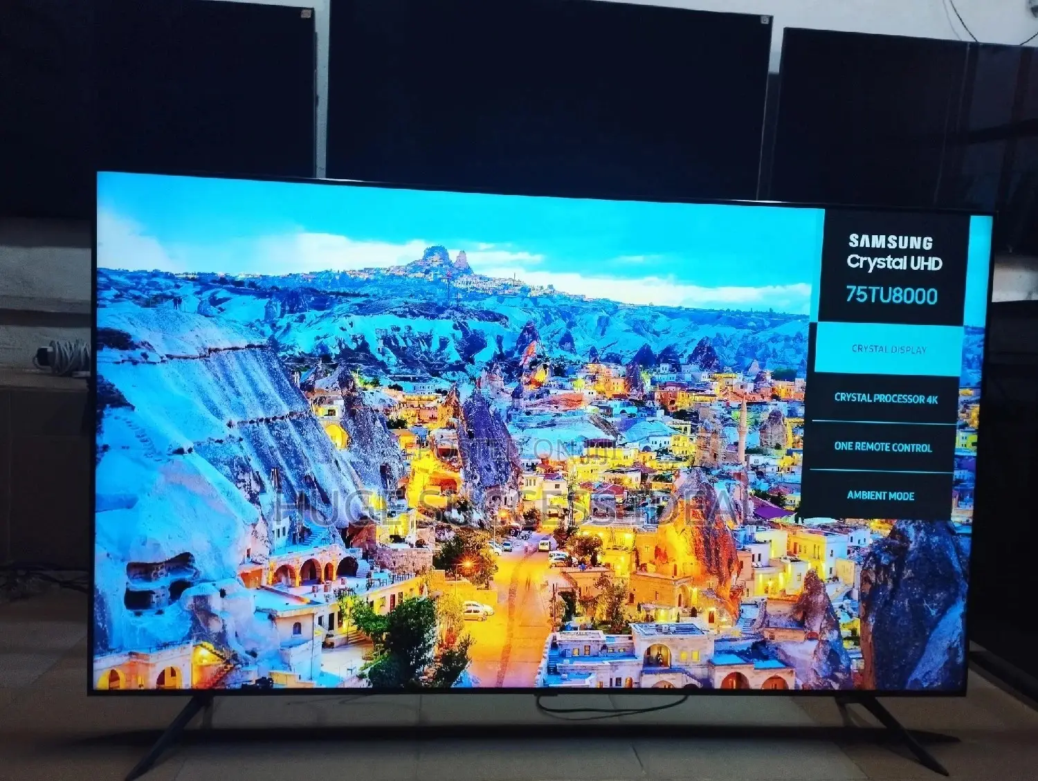 SAMSUNG 190cm 75 Inch TU8000 Smart Crystal UHD TV