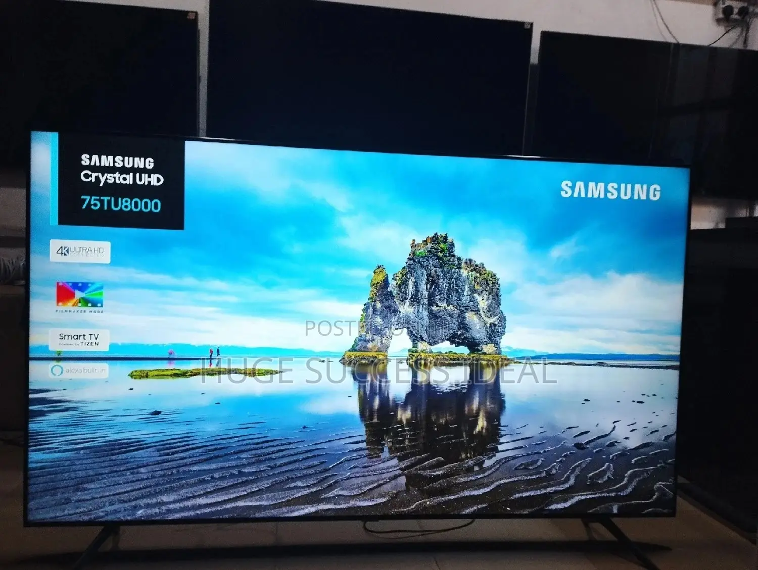SAMSUNG 190cm 75 Inch TU8000 Smart Crystal UHD TV