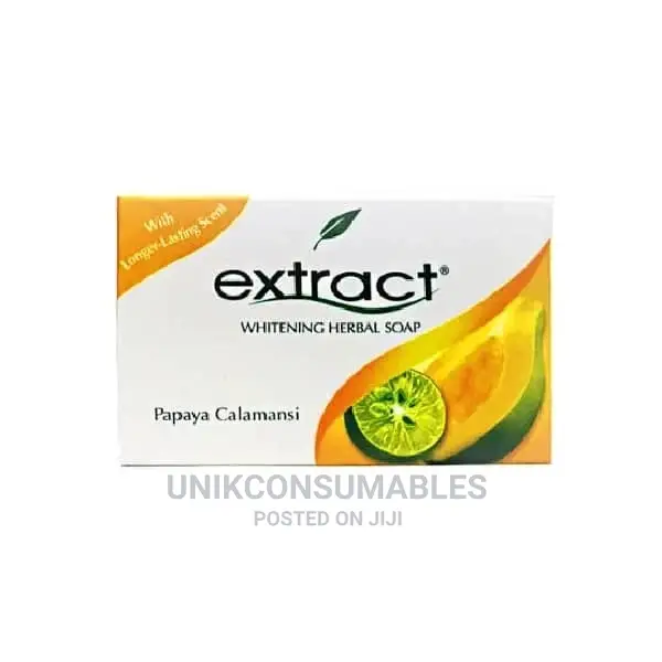Extract Whitening Herbal Soap (Papaya Calamansi)