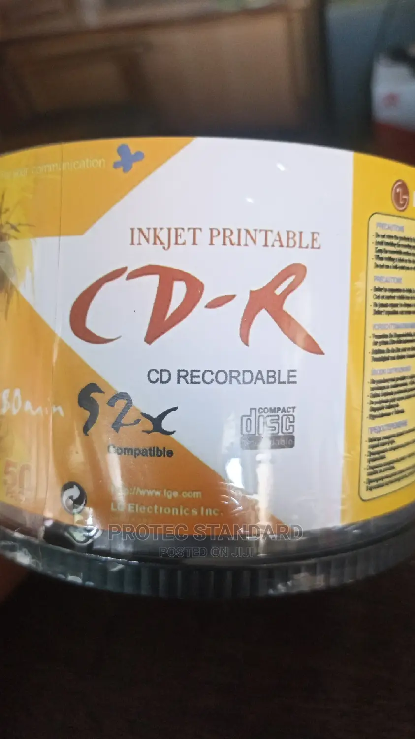 CD – Recordable By 50 Pieces