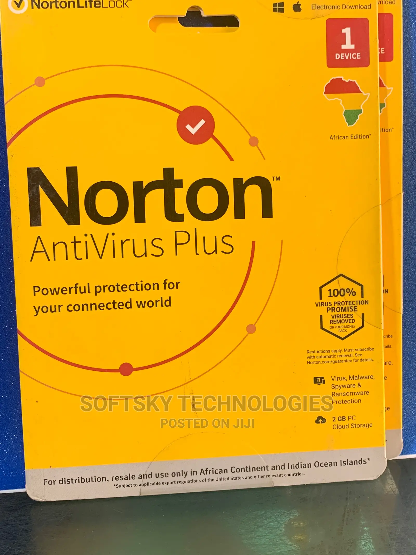 Norton Antivirus PLUS 1user