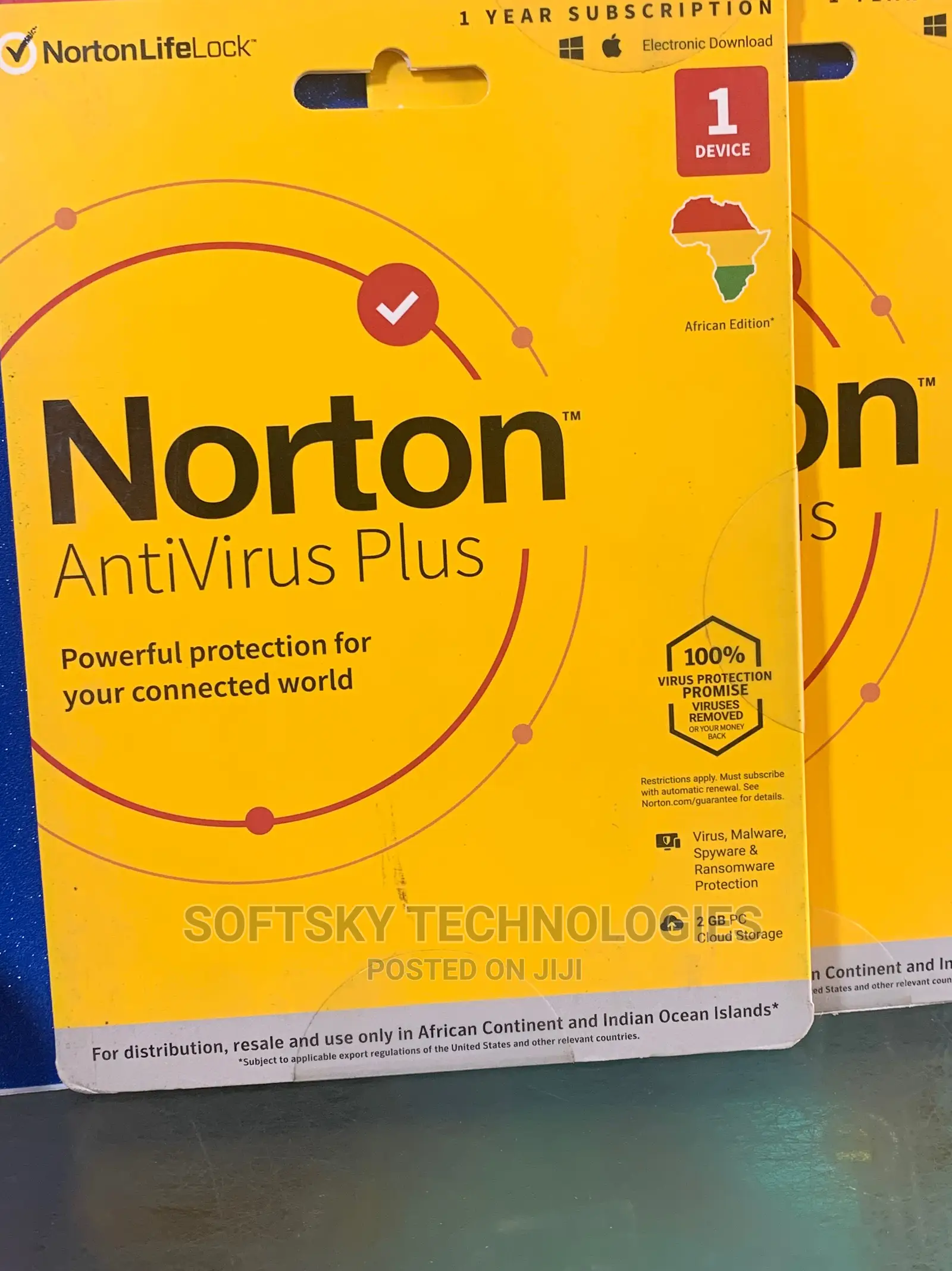 Norton Antivirus PLUS 1user
