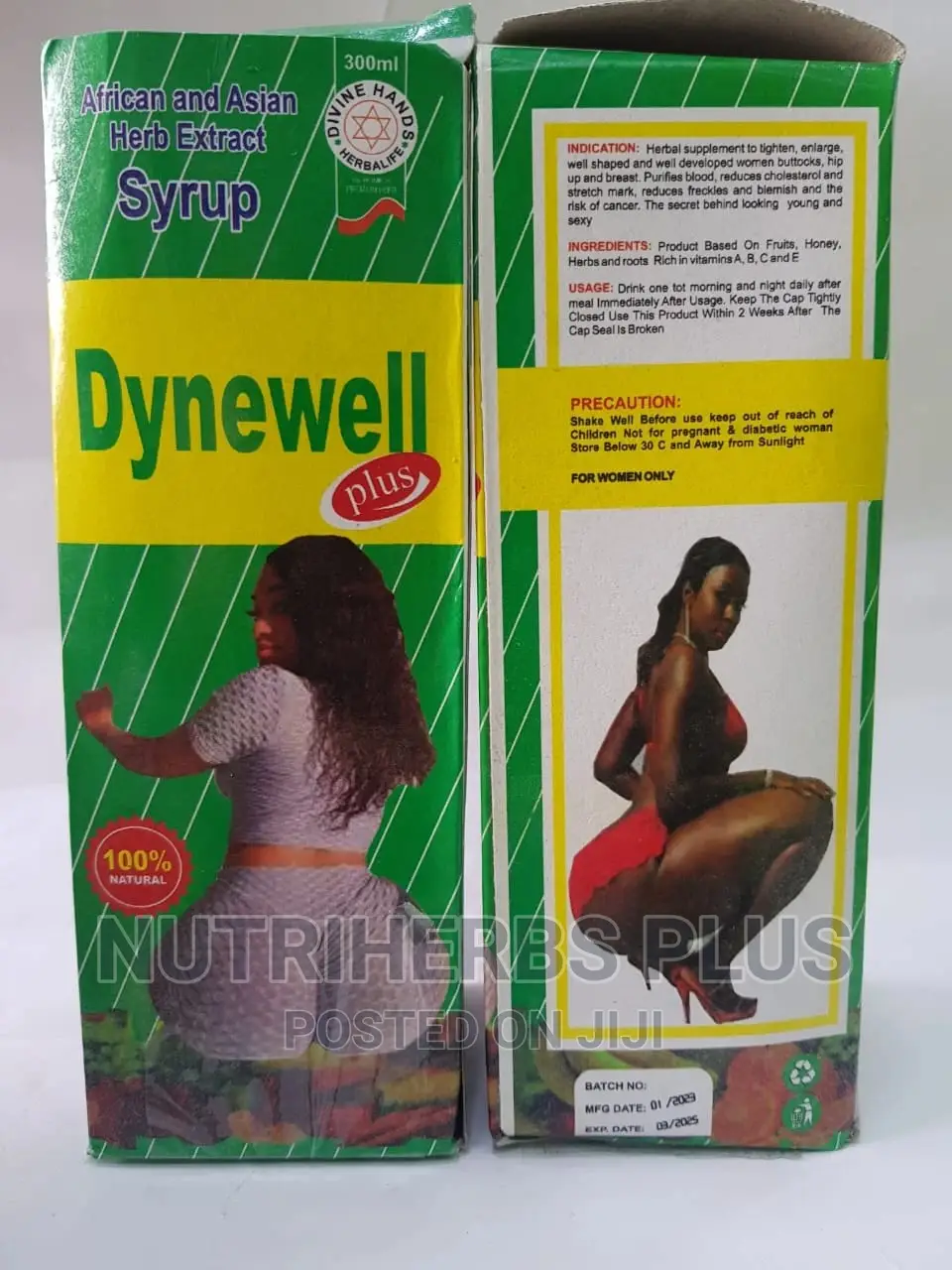 Dynewell Plus Fast Results for Bigger Butts and Hips