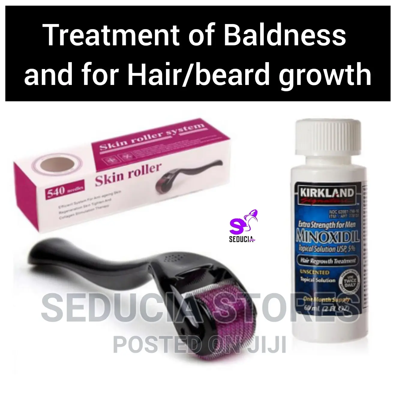 Hair Growth Combo- Treatment of Baldness and Beard Growth