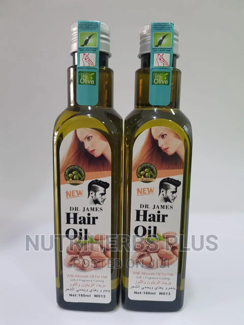 DR JAMES Hair Essential Oil for Growth, Shine, Healthy Scalp