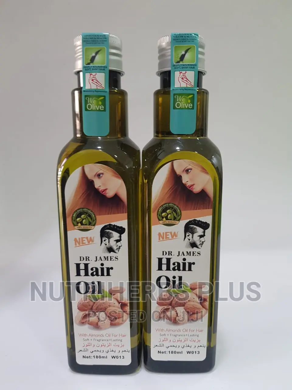 DR JAMES Hair Essential Oil for Growth, Shine, Healthy Scalp