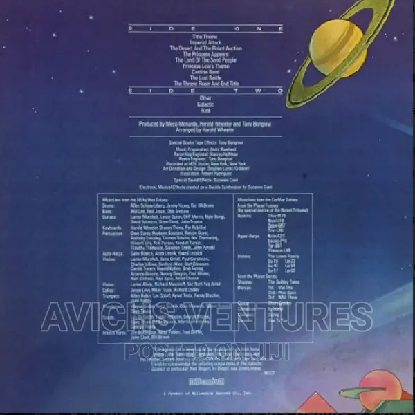 Meco* – Star Wars and Other Galactic Funk LP Records