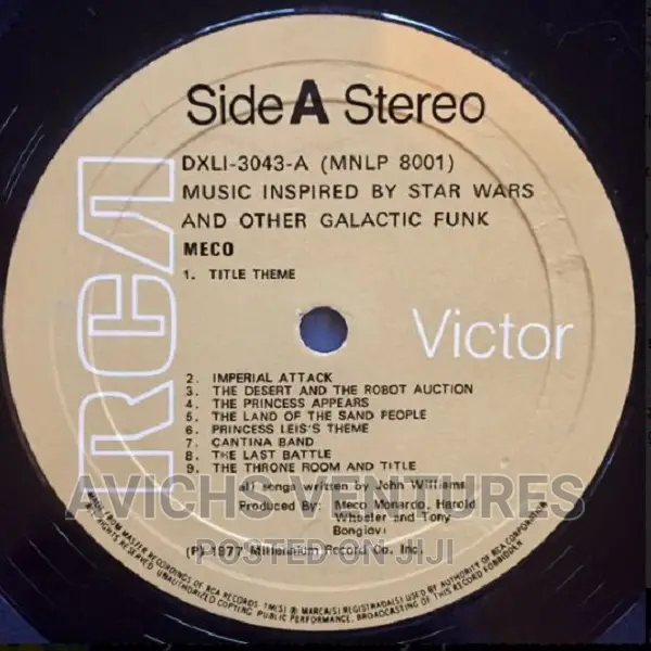 Meco* – Star Wars and Other Galactic Funk LP Records