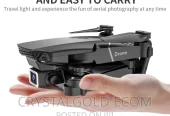 E88 Drone Wifi Drone Dual Camera + 4 Batteries Free Delivery