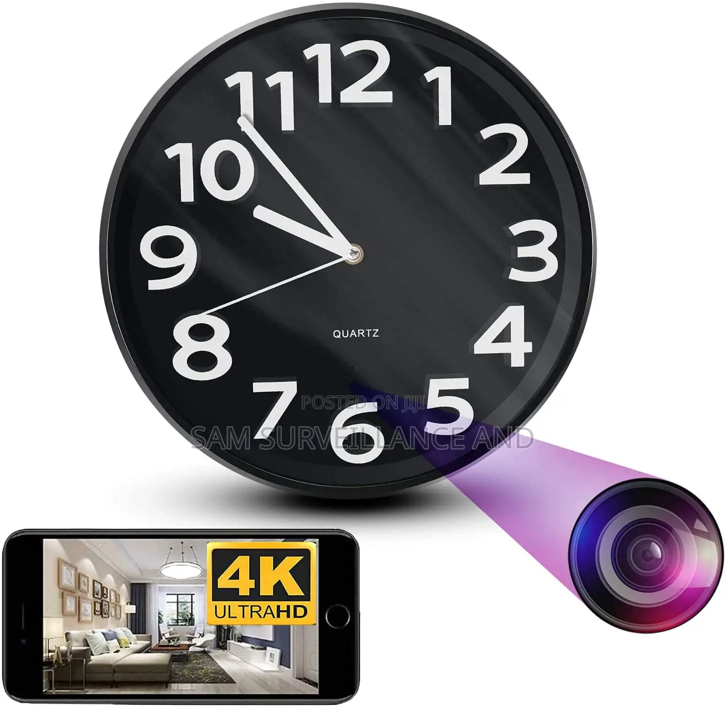 Intelligent Wall Clock Camera