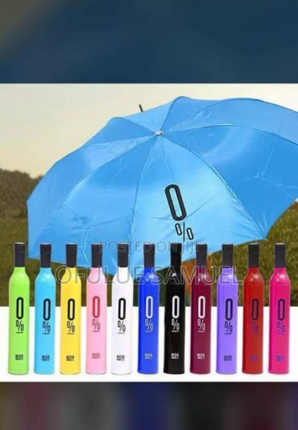 Bottle Umbrella for Survenir