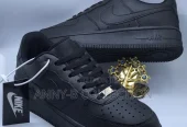 Quality All Black Nike Air Force Sneakers