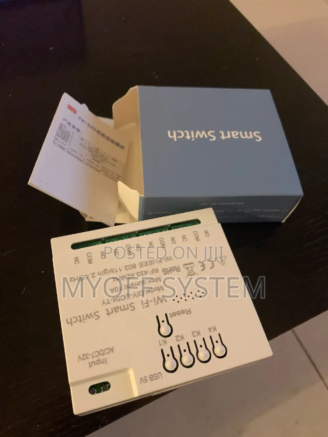 4CH Tuya Wi-Fi RF Smart Relay Module Switch