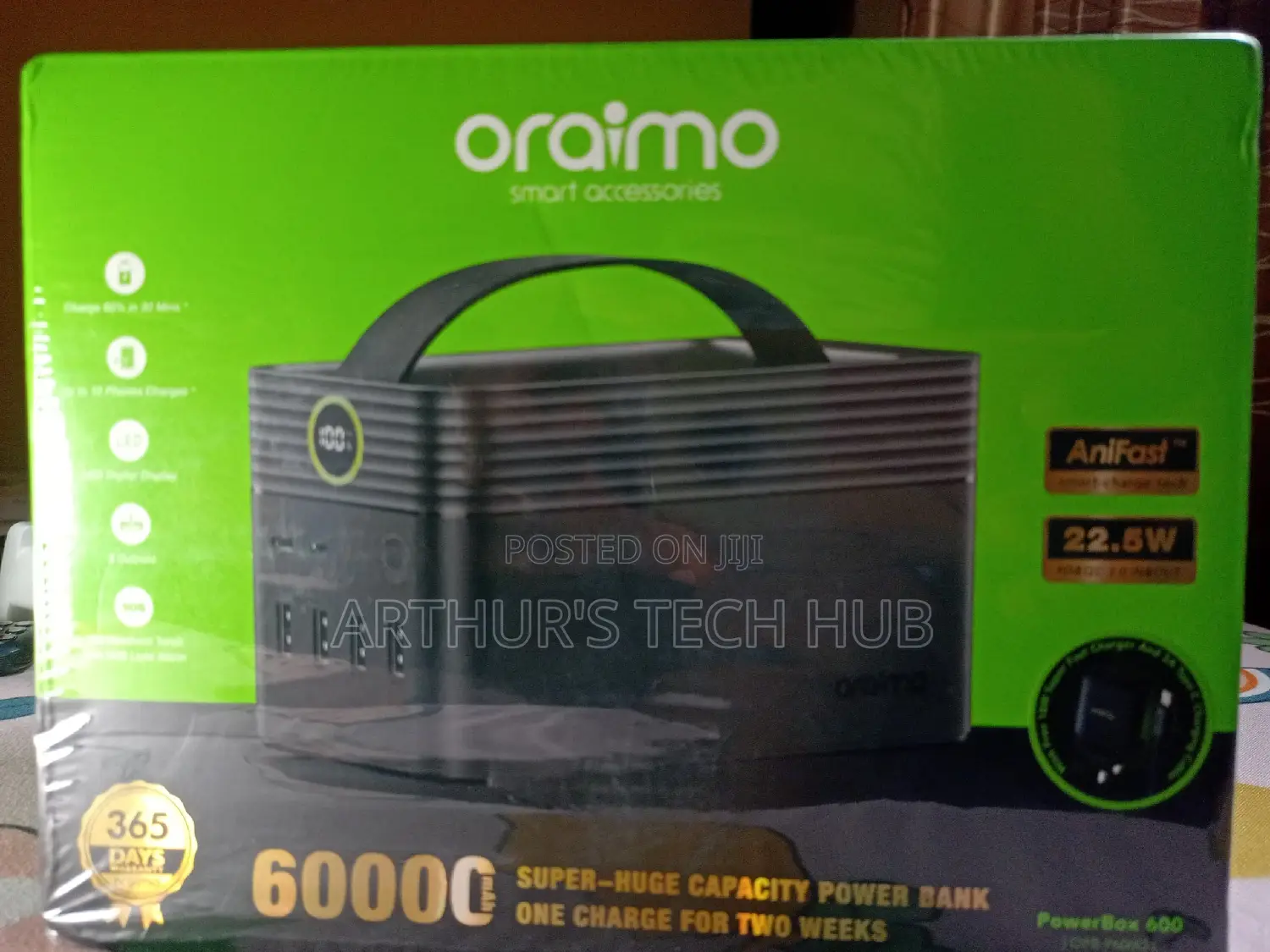 Oraimo 60,000mah Power Bank
