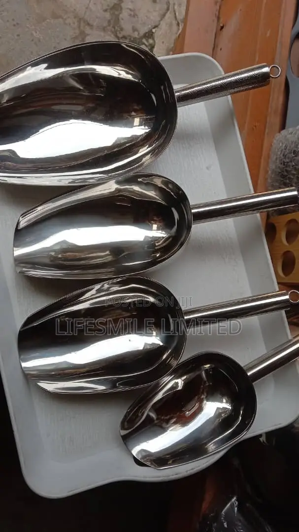 Stainless Steel Ice Scoop