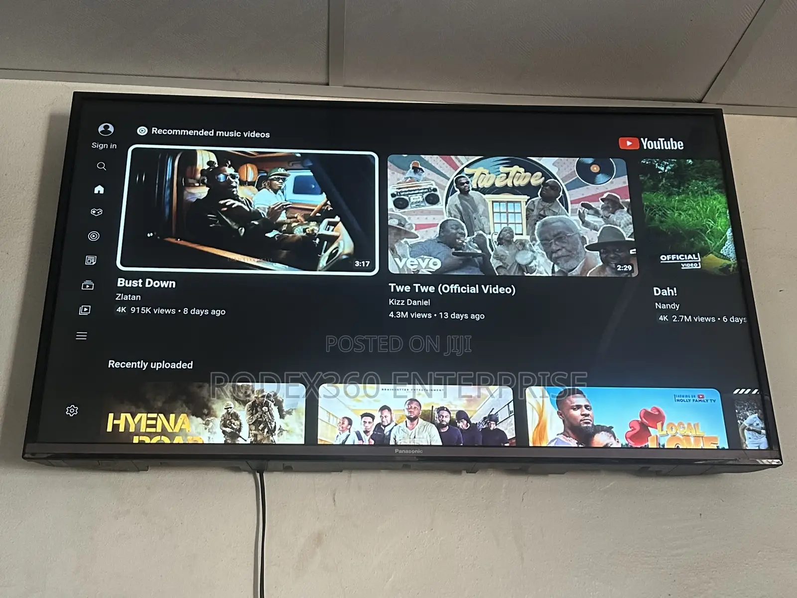 43-Inch Ultra HD Panasonic Smart TV for Sale