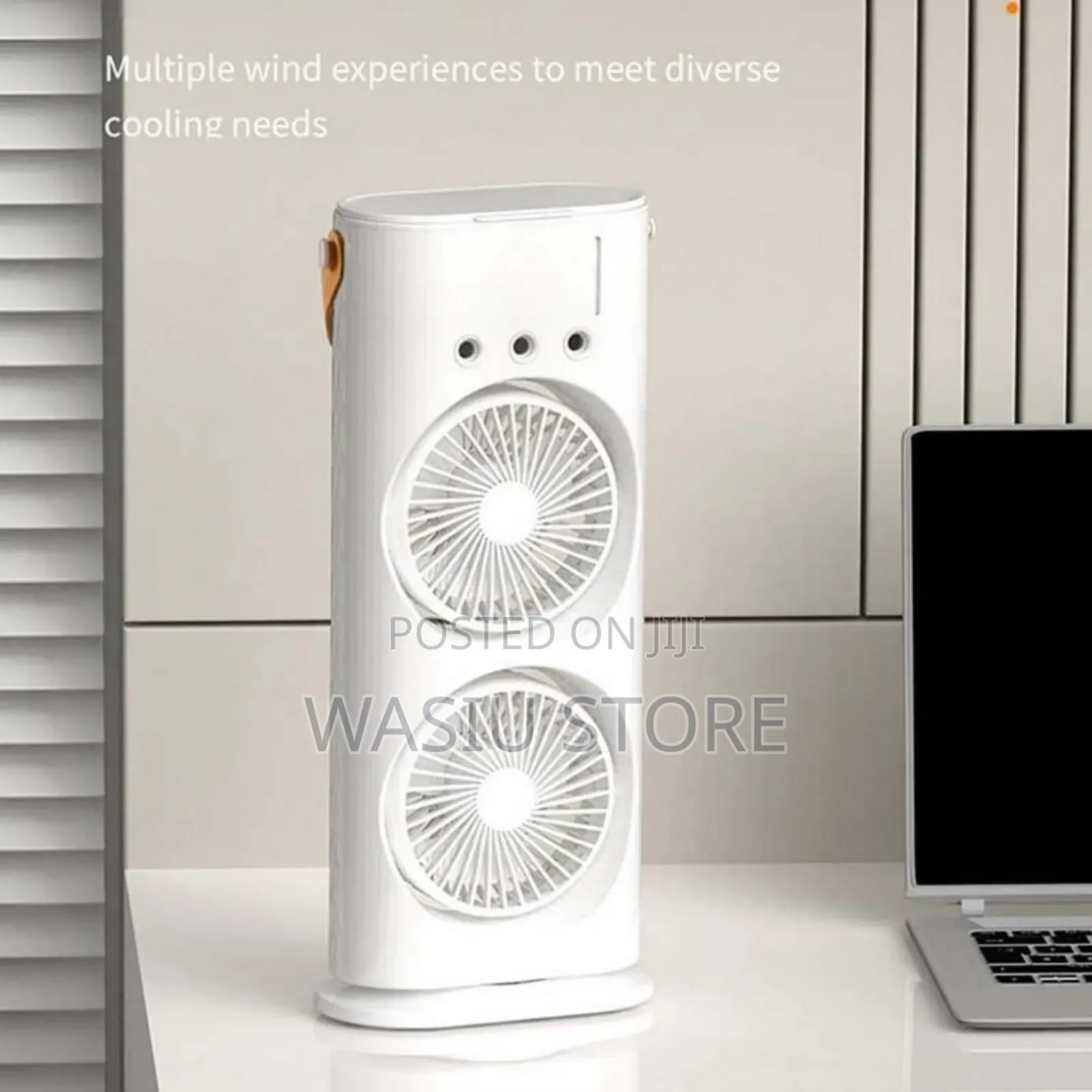 Double Ended Mist Spray Cooling Fan