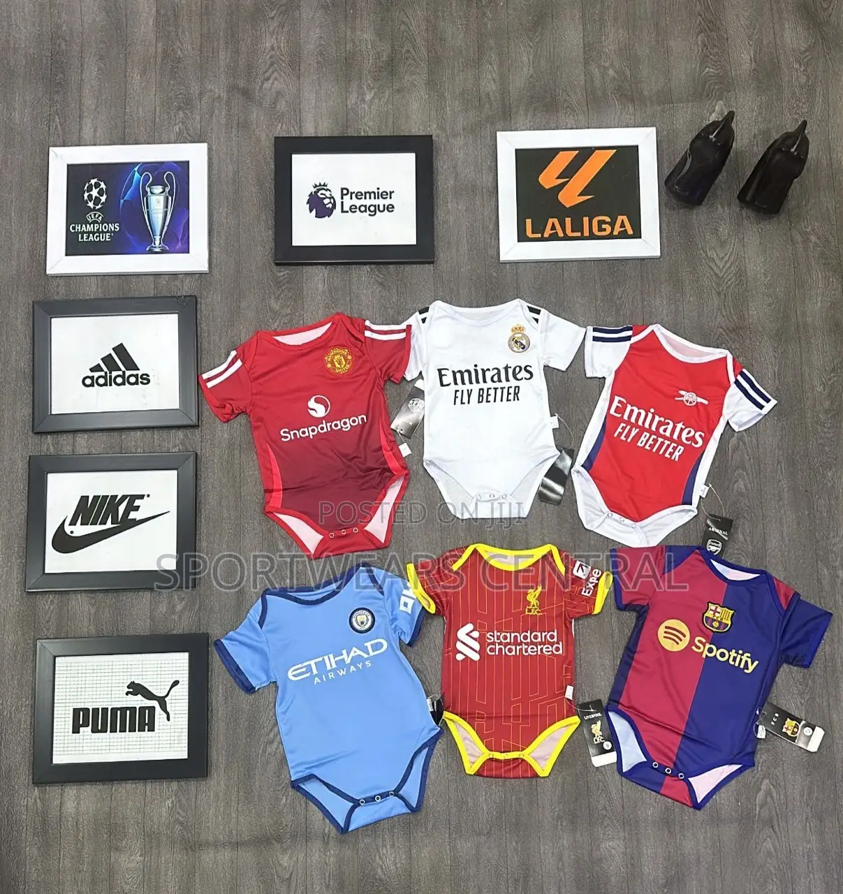 Original High Quality Baby Football JERSEY – Newborn 12 M