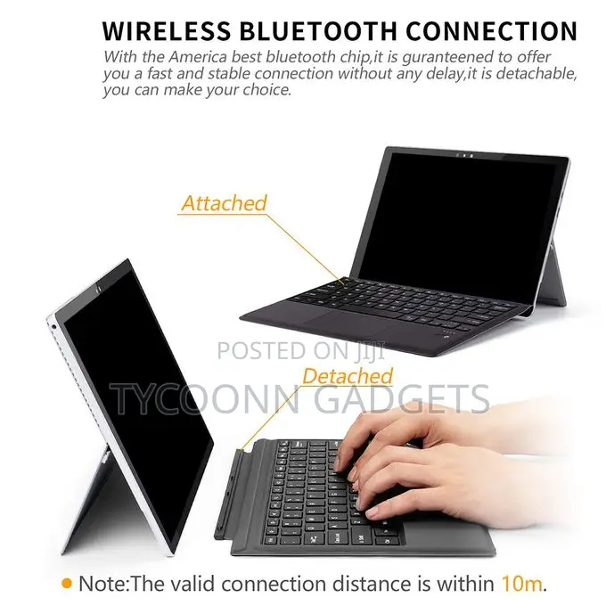 Microsoft Surface Pro 3 4 5 6 7 8 Tablet Magnetic Bluetooth