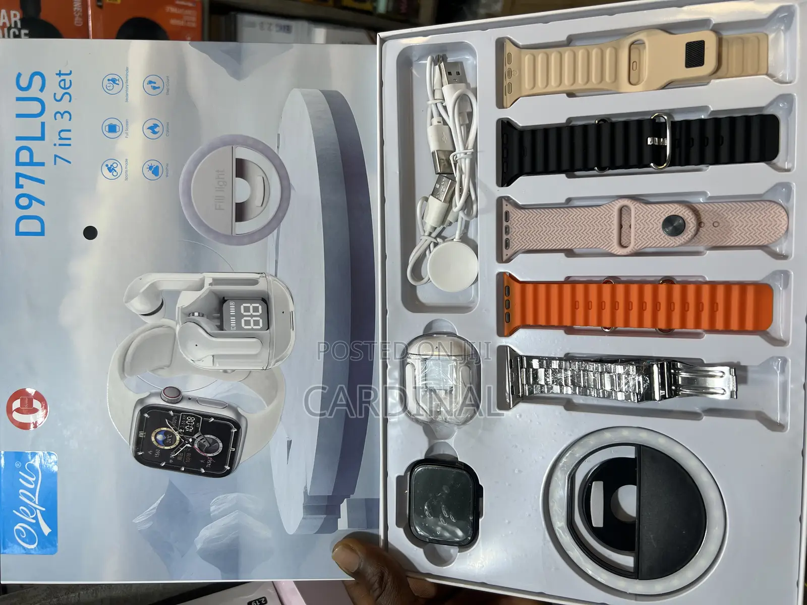 D97 Plus 7 in 1 Smart Watch