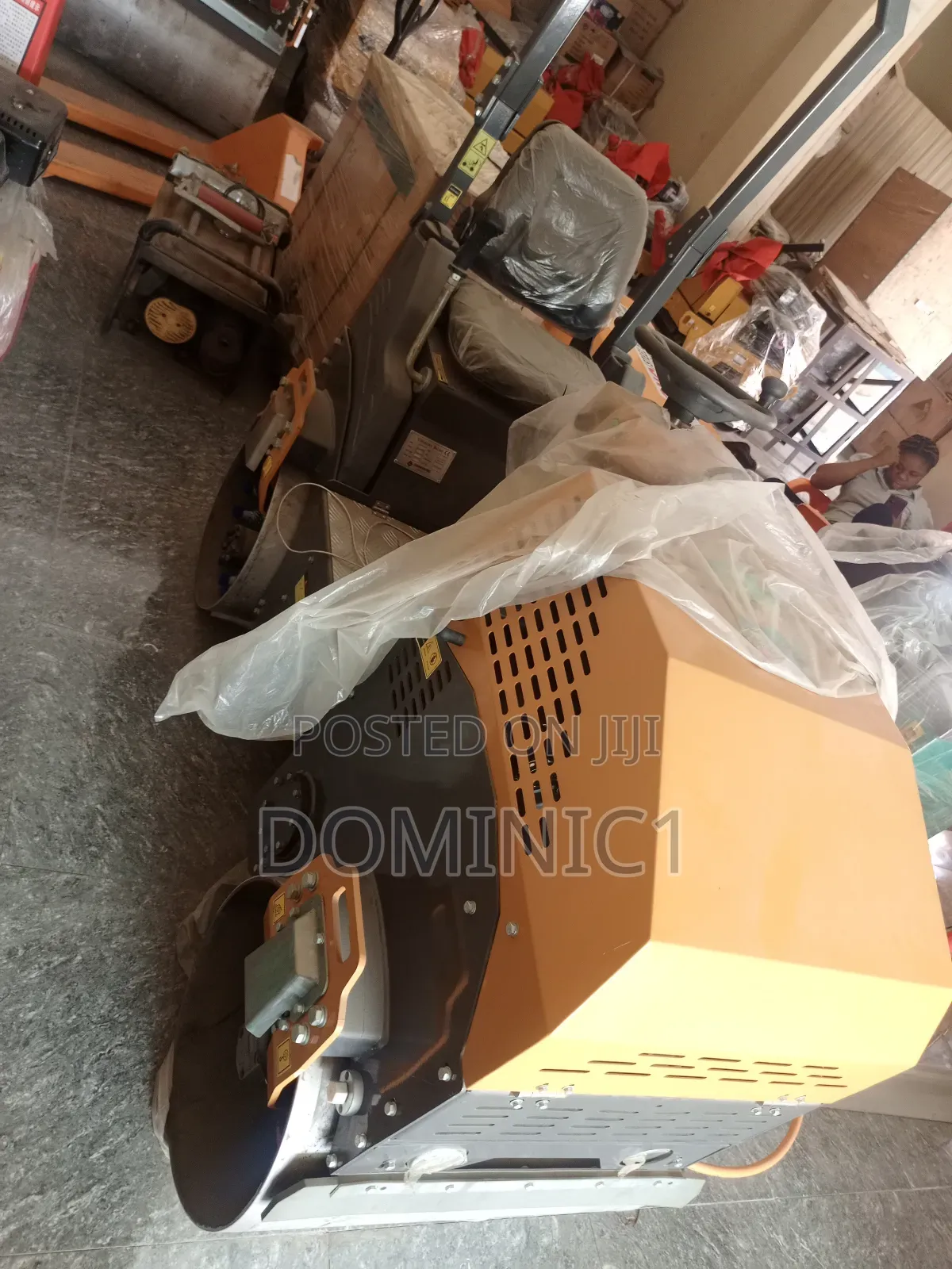 Vibratory Road Roller 1200kg Heavy Duty