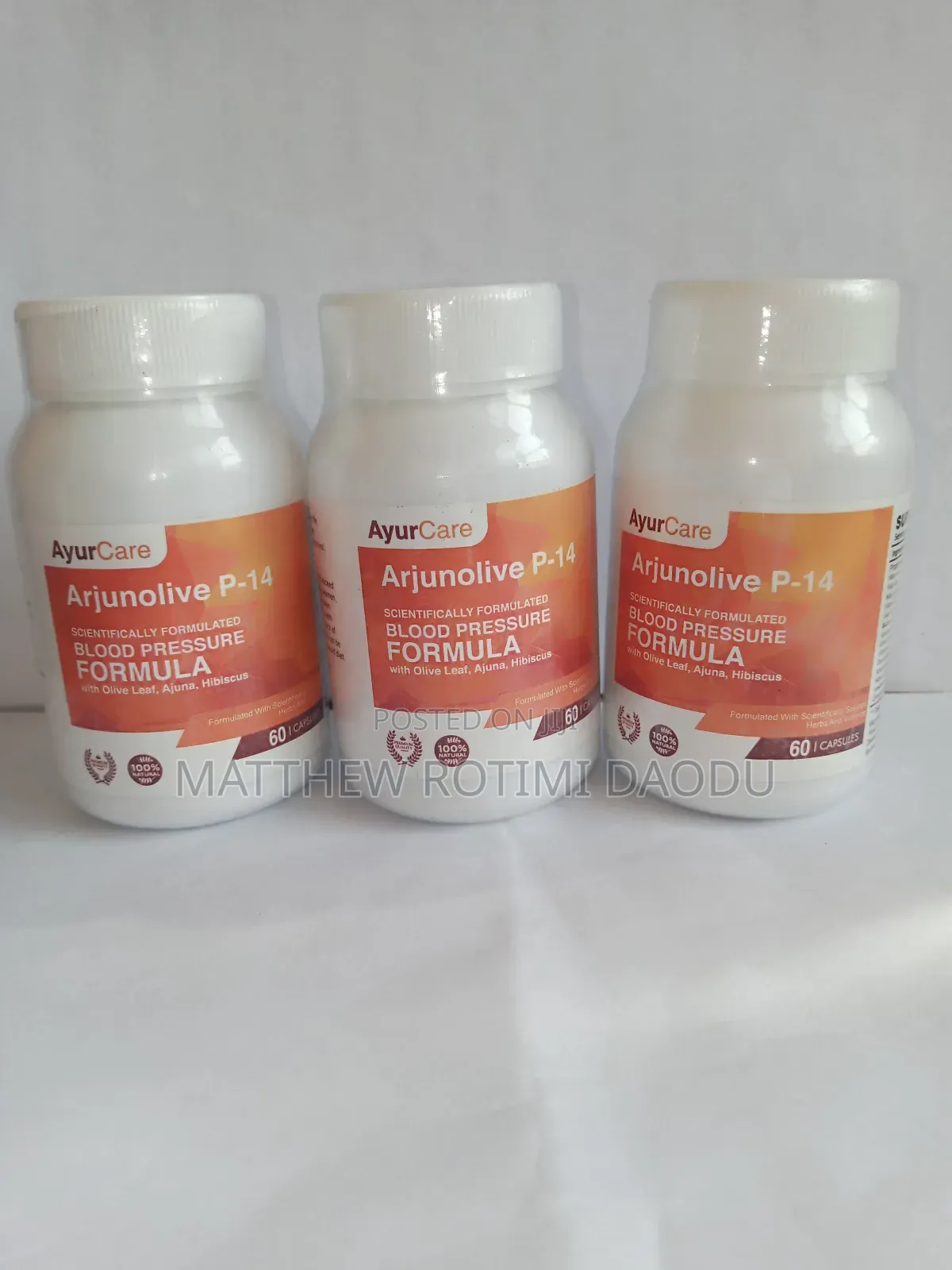 Arjunolive P-14(Most Potent HBP Formula)
