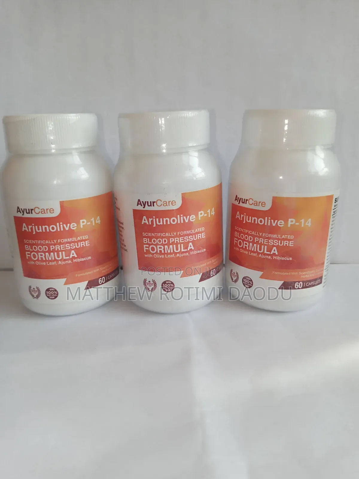 Arjunolive P-14(Most Potent HBP Formula)