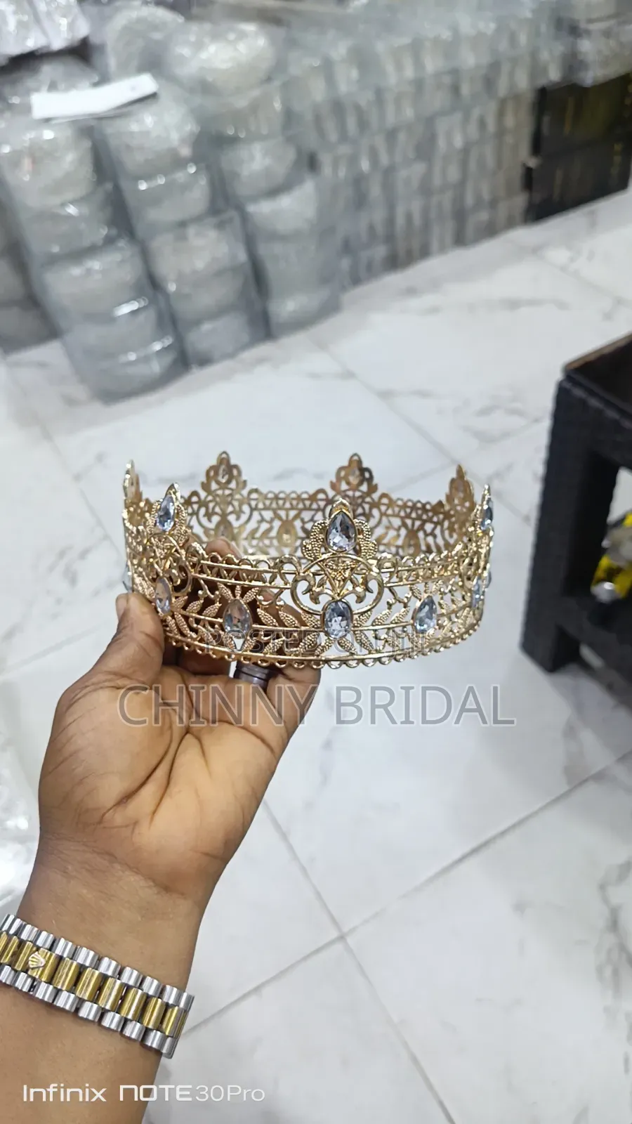 Quality Men Crown for KING PRINCE