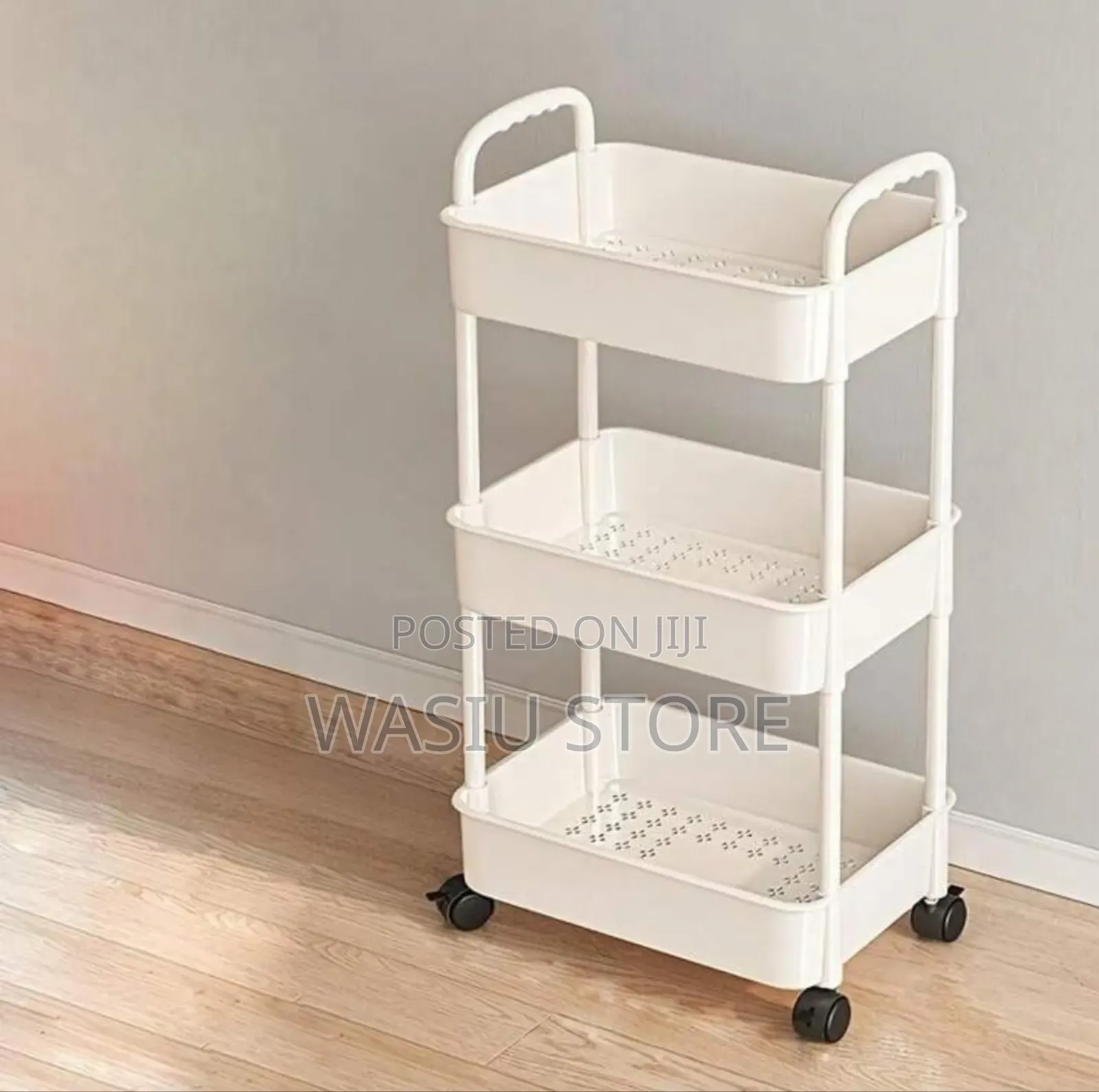 3 Tier Plastic Home Kitchen Trolley