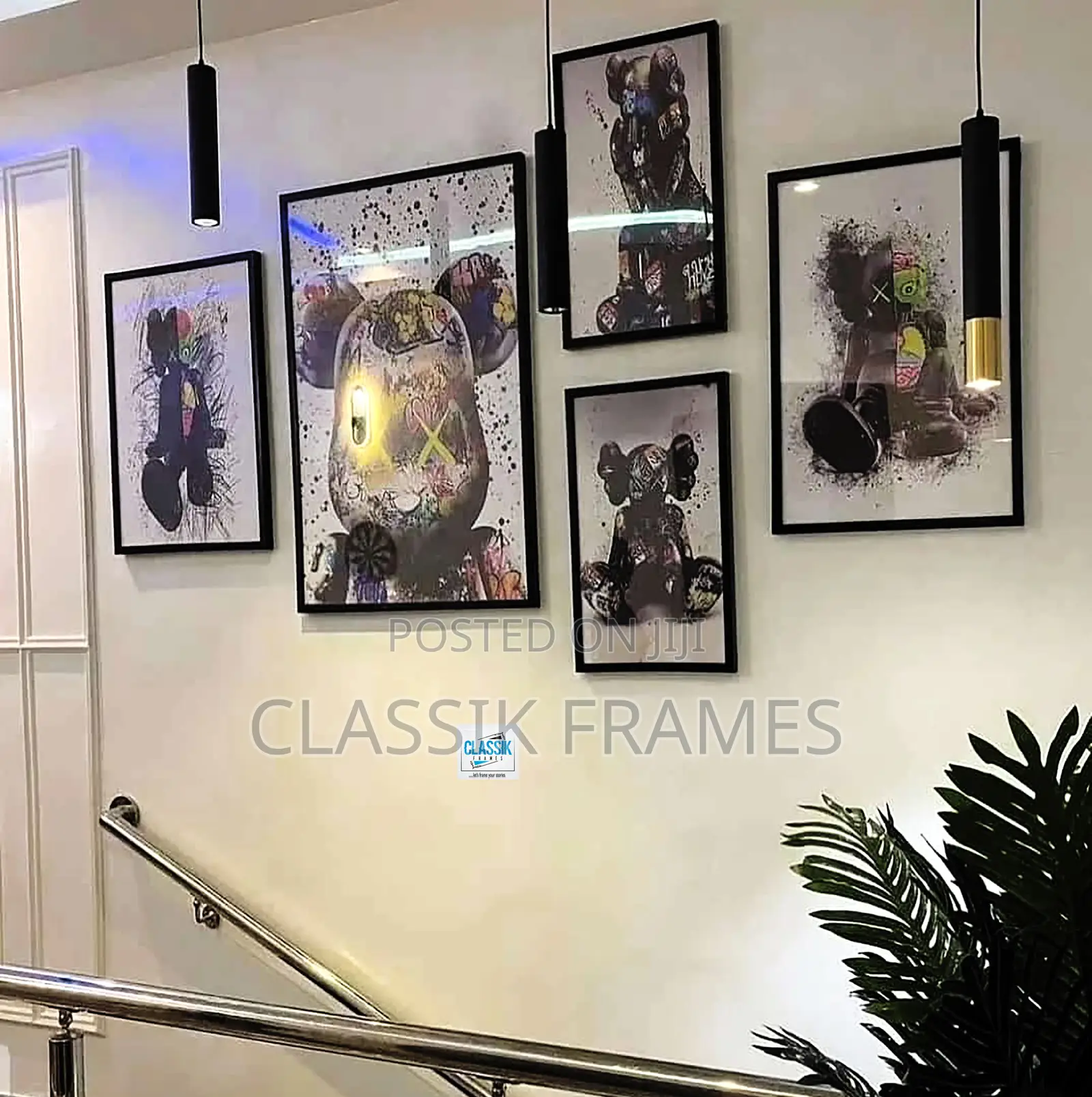 Hd Frame B/White Picture Framing Wall Arts