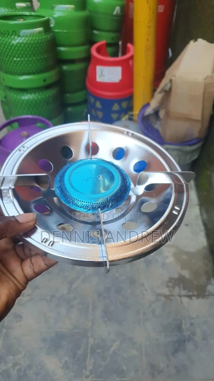 Stainless Camping Gas Burner for 3kg, 5kg, 6kg 12.5kg