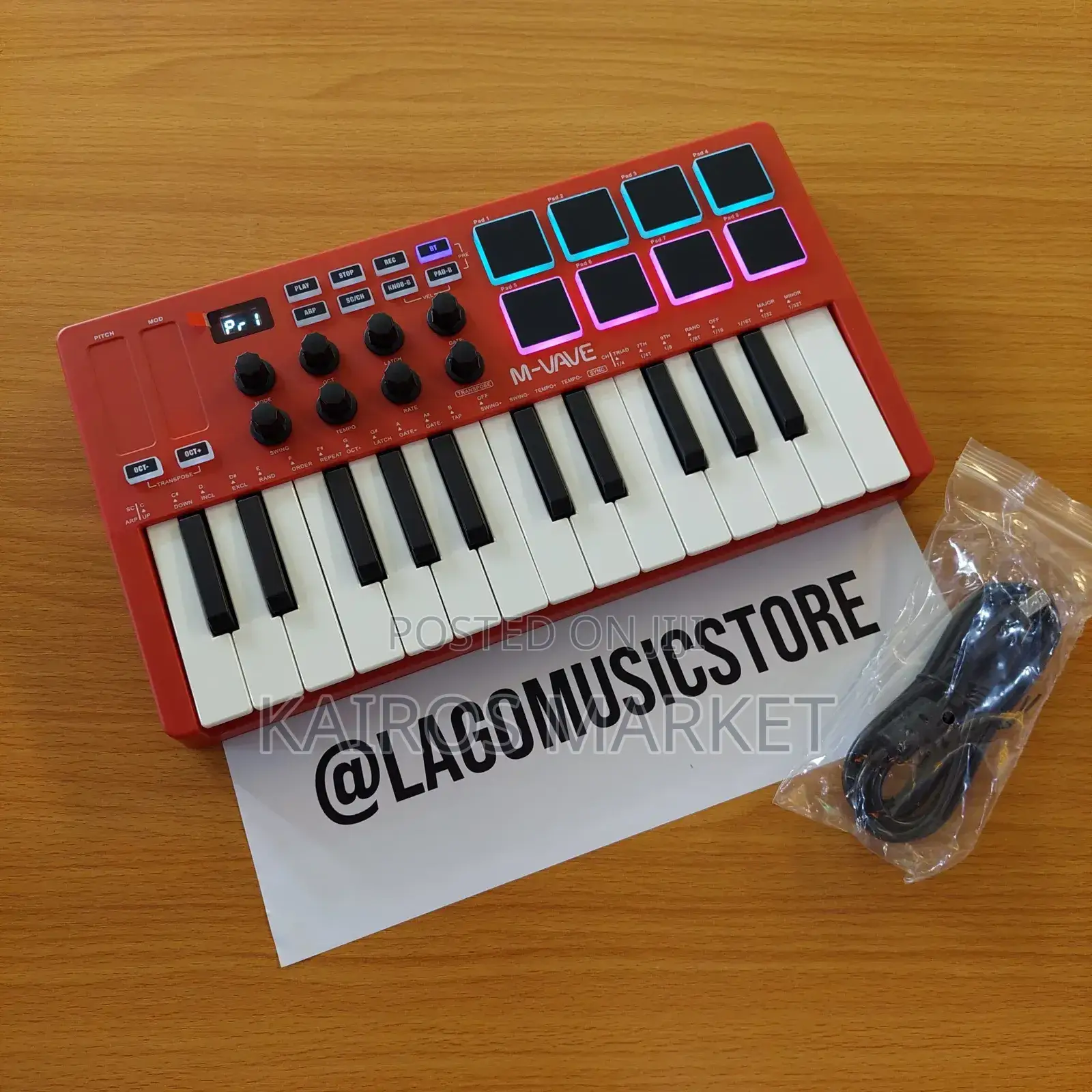 Portable Limited SMK-25keys Mini Production Keyboard