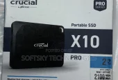 Crucial 2tb X10 Pro Portable SSD 2100mbps