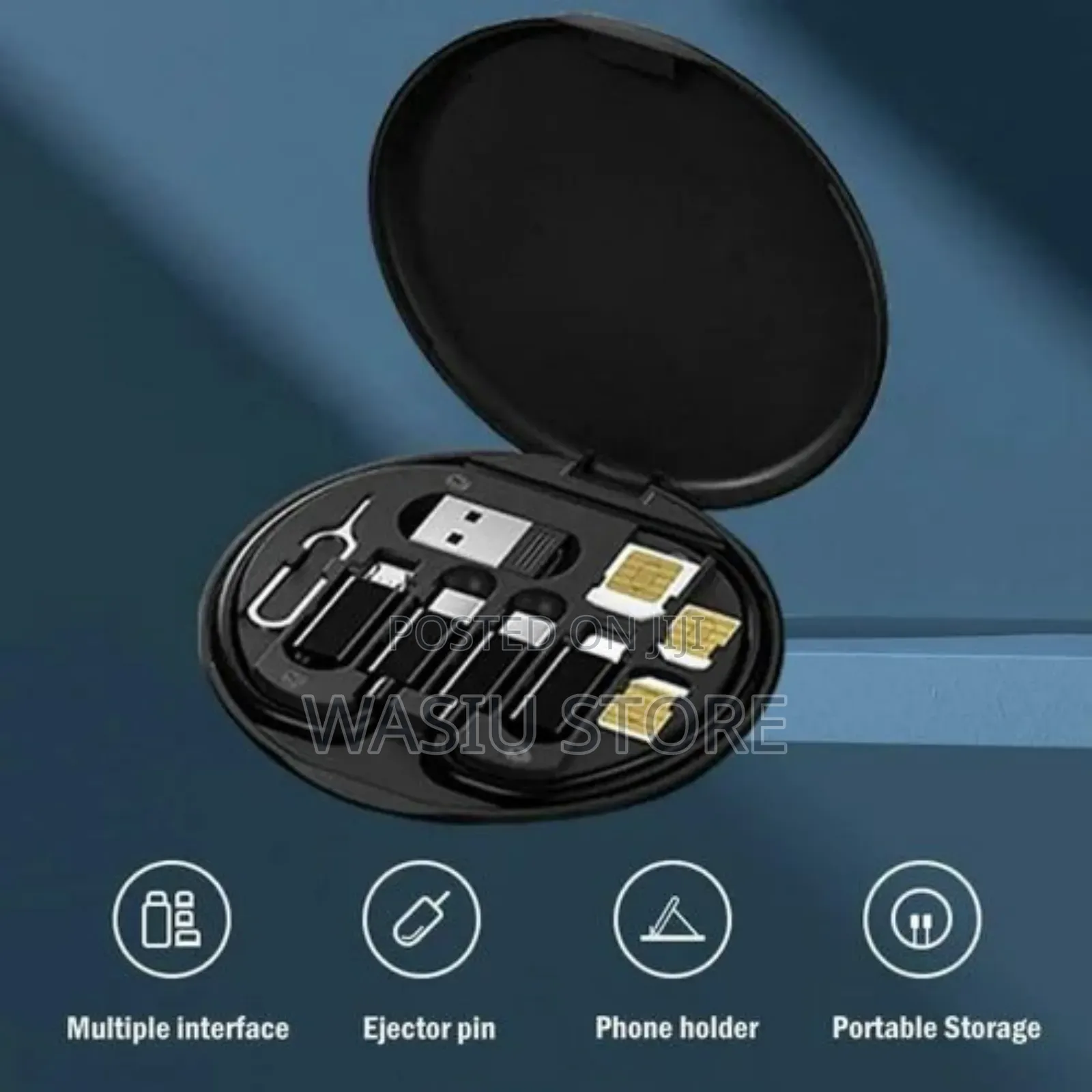 All in 1 Data Cable Set – Universal Travel Charging Kit