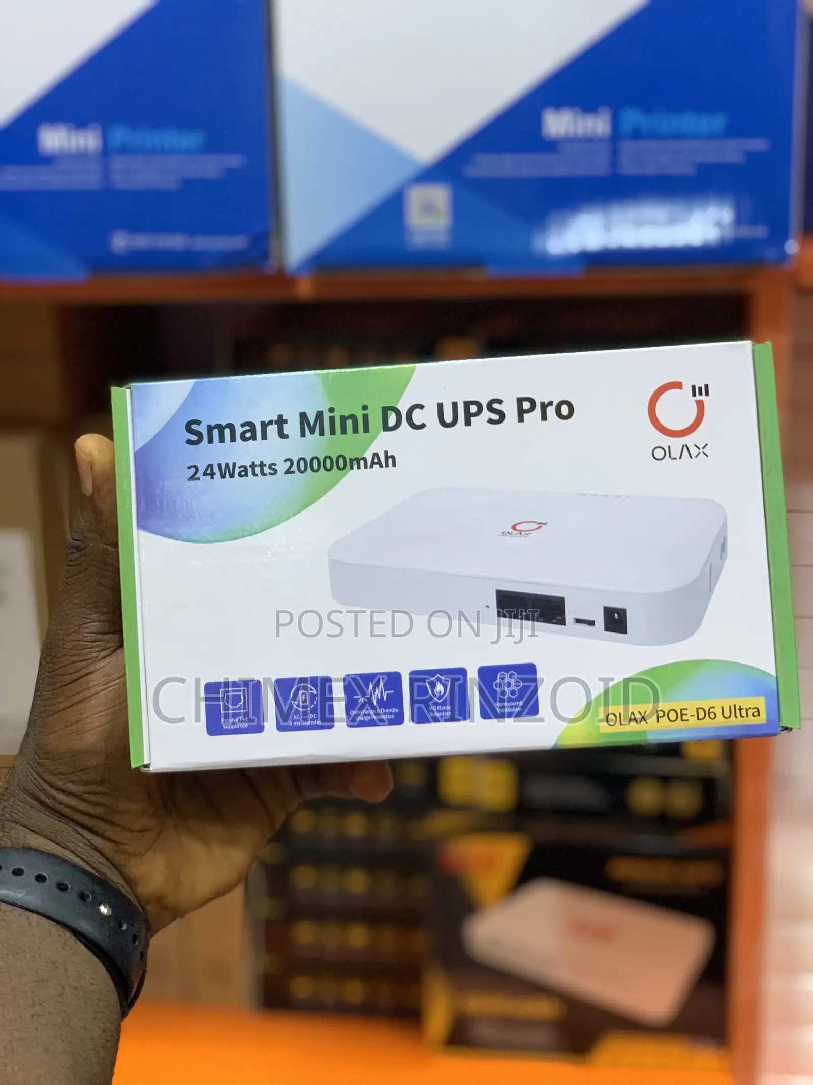 Olax Smart Mini DC UPS Pro 24watts 20000mah