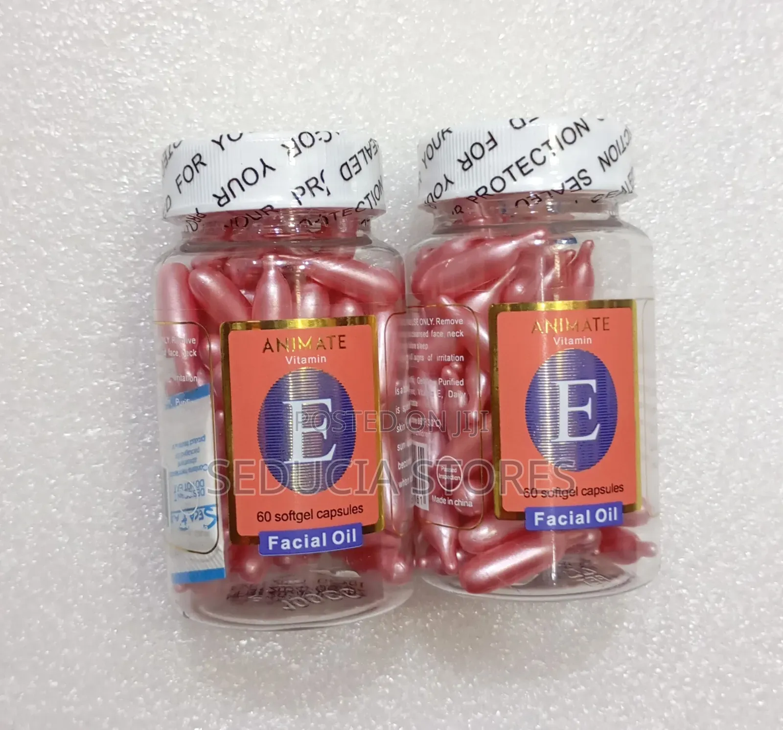 Animate Vitamin E Facial Oil Capsule 2in1