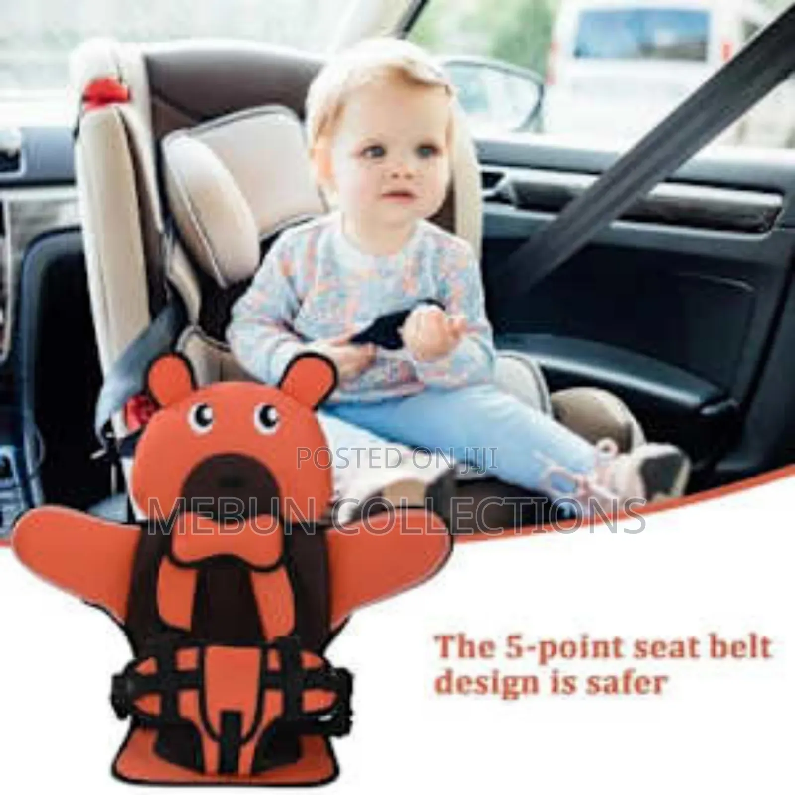 Bear Character Car Seat for Kids/Children