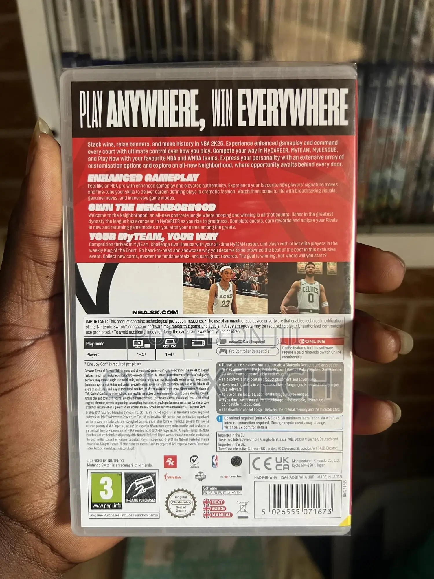 Nintedo Switch NBA 2K25