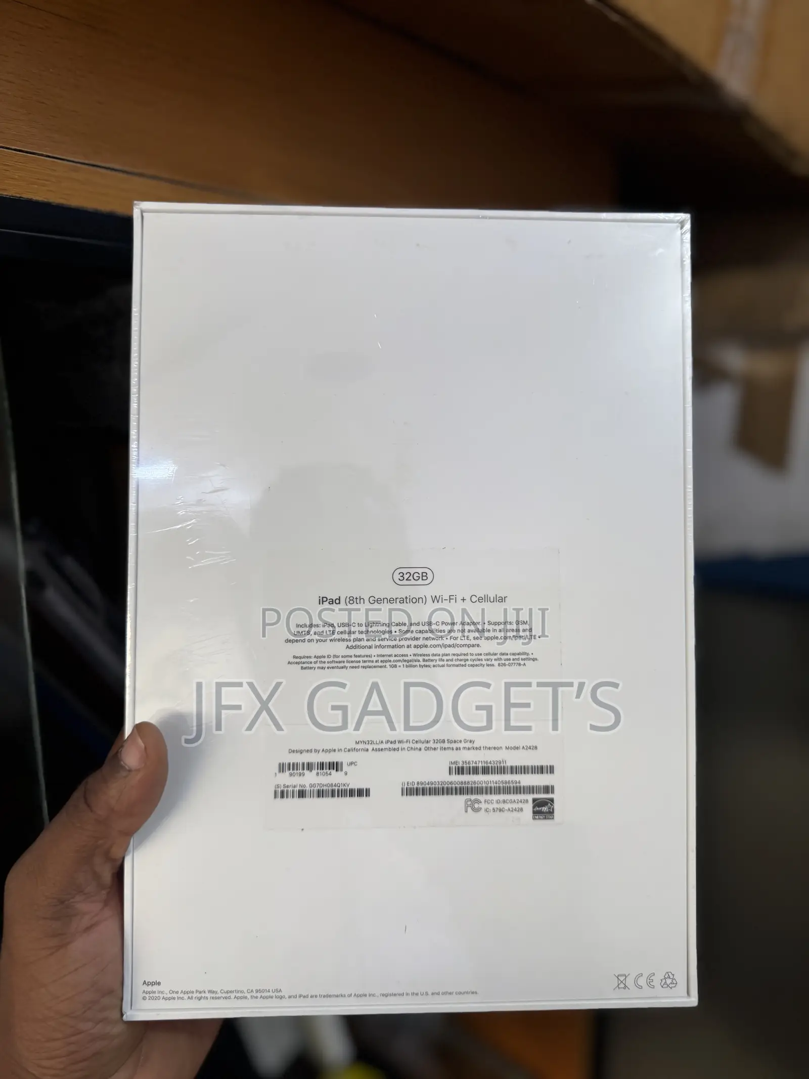 New Apple iPad Pro 12.9 (2020) 32 GB Silver