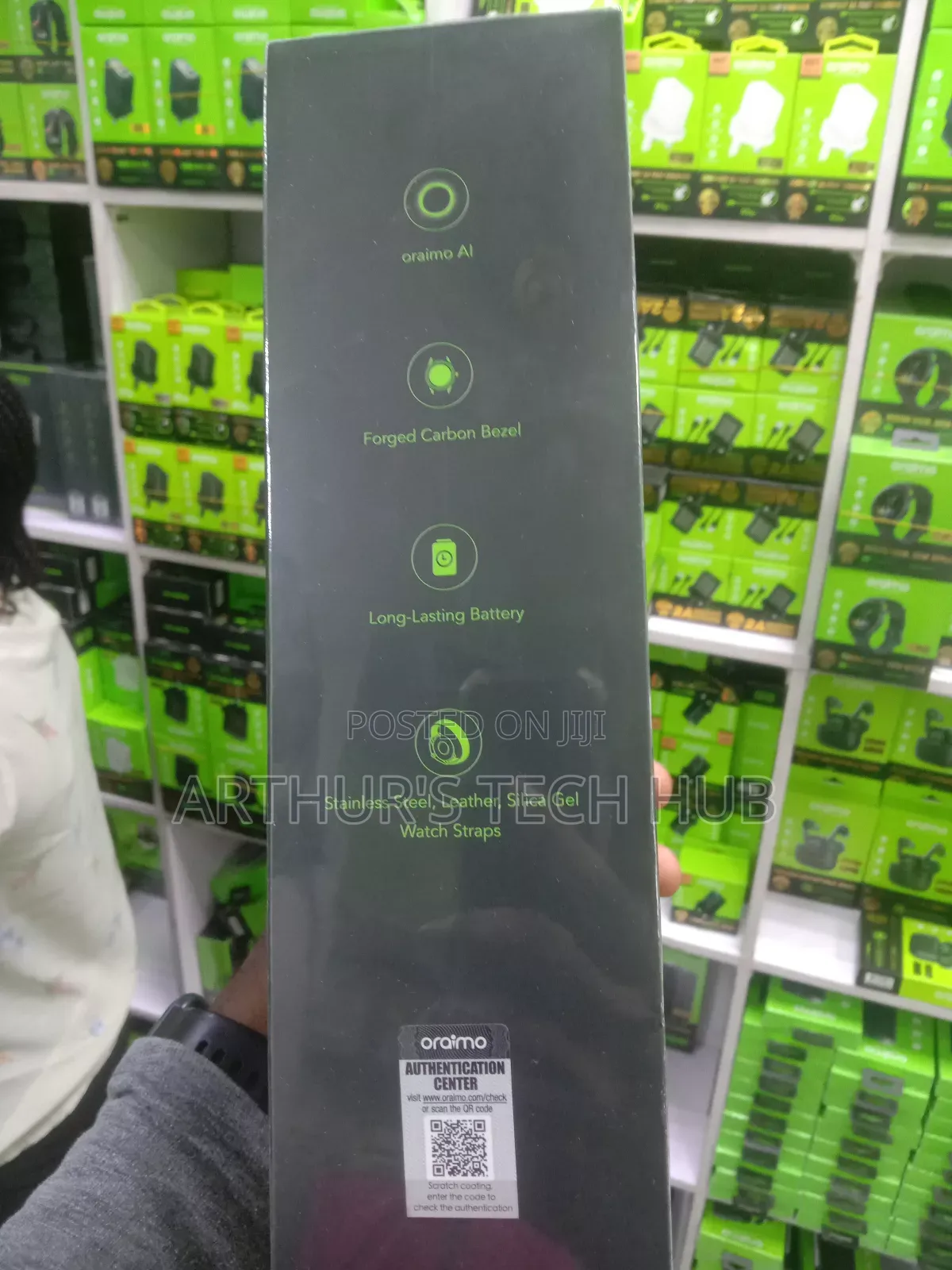 Oraimo Smart AI Watch Pro NT