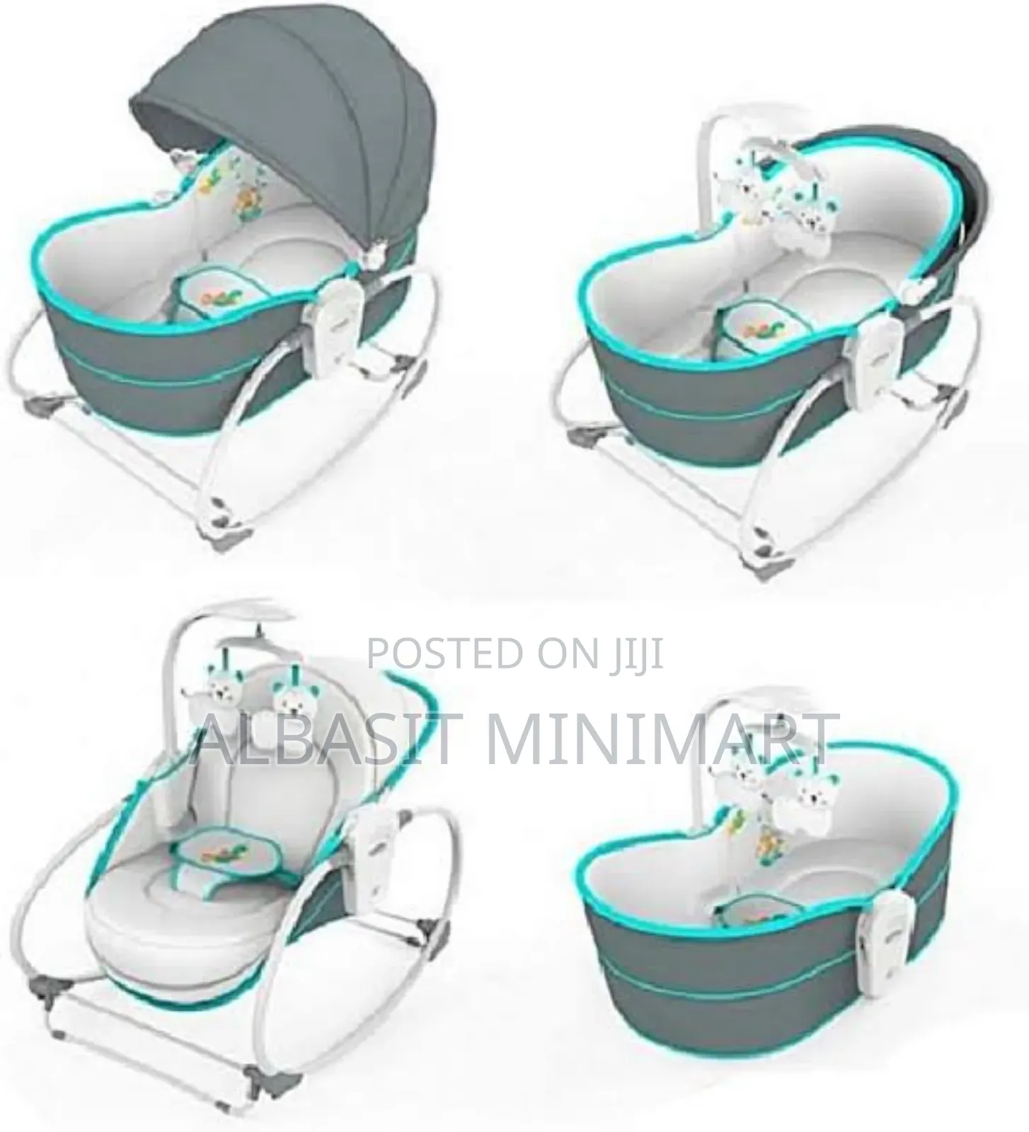 5in1 Mastela Baby Bassinet Rocker