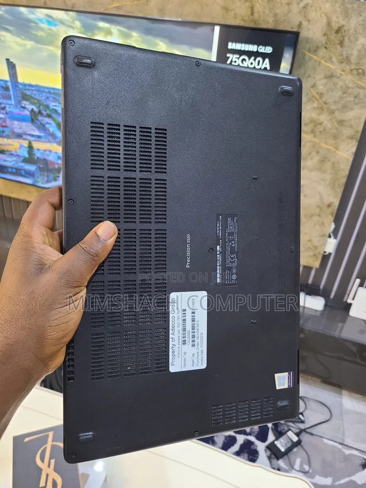 Laptop Dell Precision 3520 16GB Intel Core I7 SSD 512GB