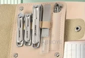 Deluxe 10pcs Nail Care Set Stainless Steel Manicure And Pedi