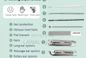 Deluxe 10pcs Nail Care Set Stainless Steel Manicure And Pedi