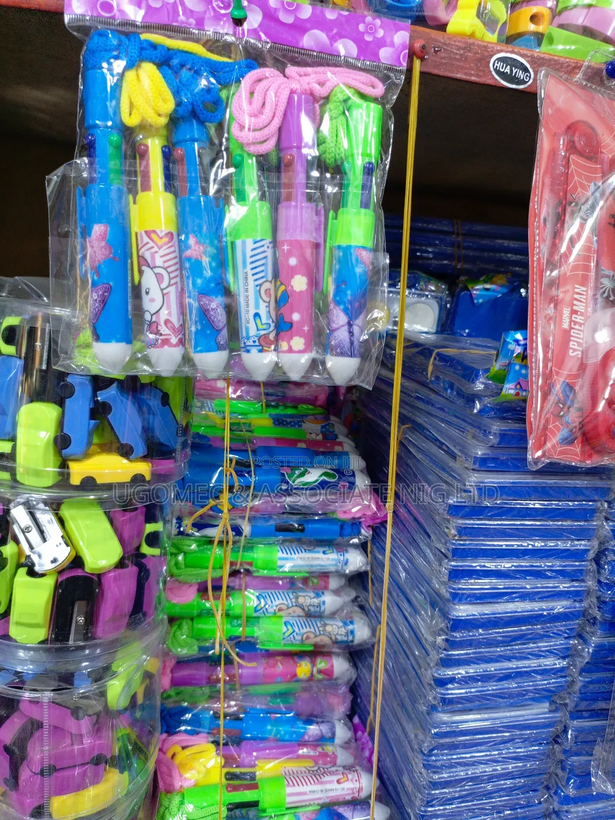 5in1 / 5 Colours In 1pen / Biro. By Pack Of 6pcs