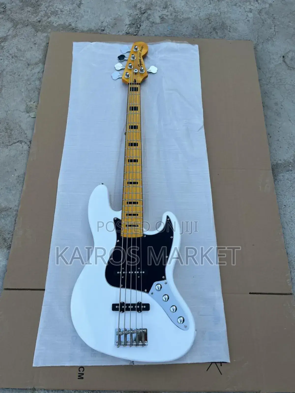 Quality Squier Professional 5-String Active Bass Guitar