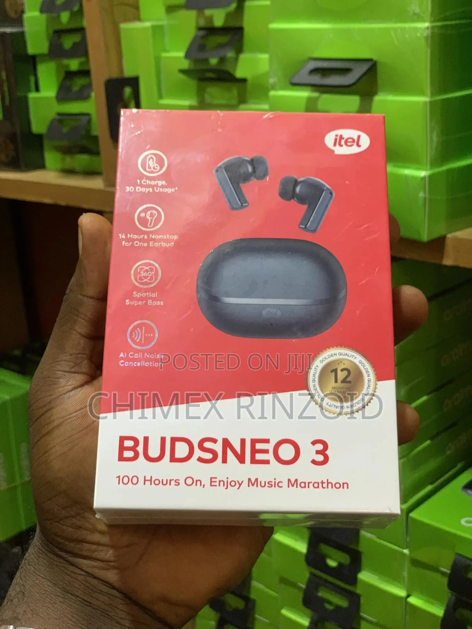 Itel Budsneo 3 Earpods