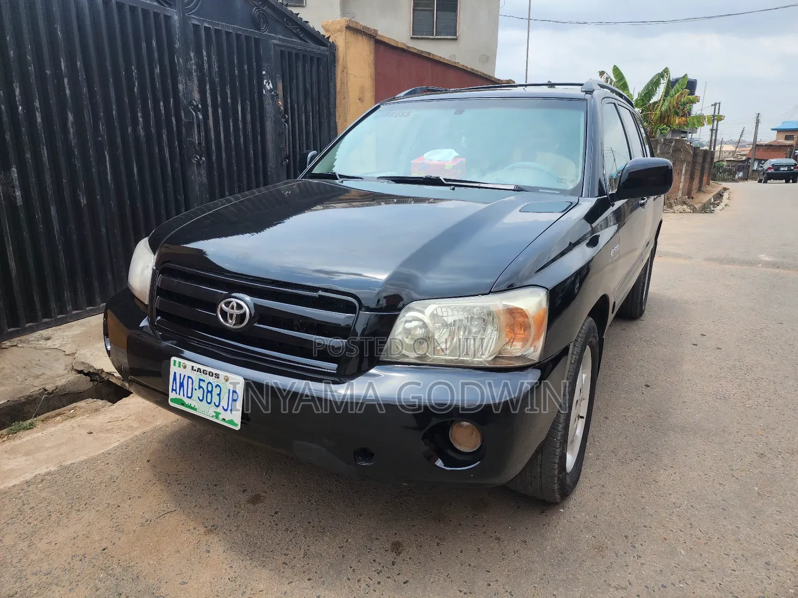 Toyota Highlander Limited V6 2005 Black